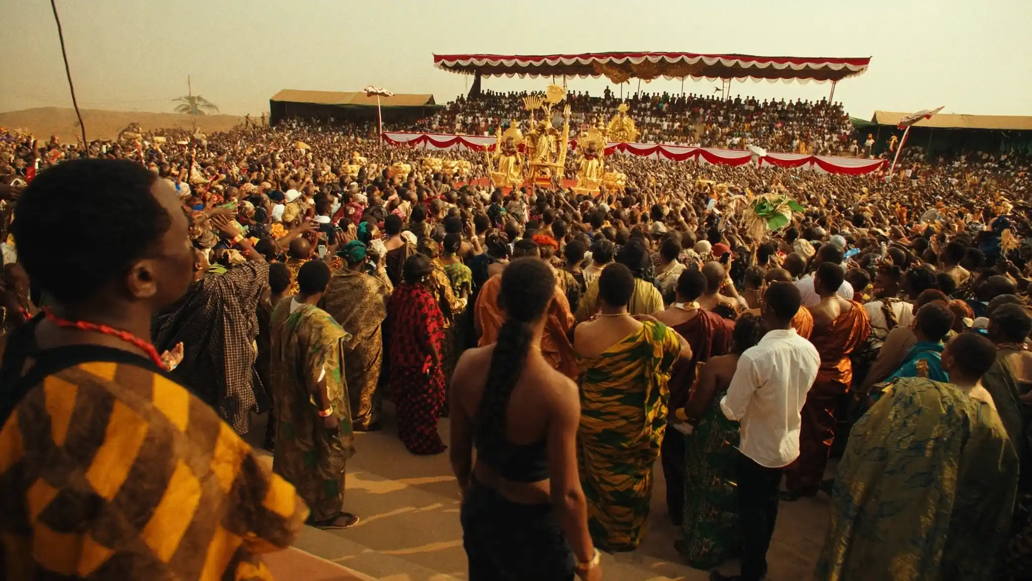 Ashanti festival scene Kumasi